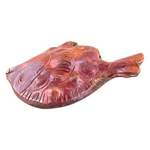 Rustic Copper Tropical Fish Bead – Double-Sided Design