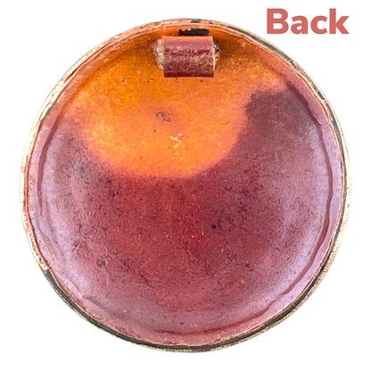 Native American Balance and Harmony Symbol of Guidance in Copper