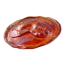 Domed Copper Shank Button with Heart