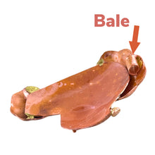 Poodle Pendant in Copper and Brass with Flame Patina