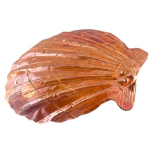 Copper Scallop Shell Pendant for Ocean Jewelry