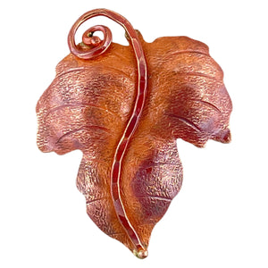Simply Classic Maple Leaf Pendant