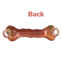 Small Copper Bone Link • Flame Patina