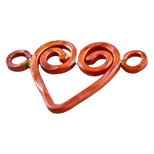 Horizontal Heart Small Link
