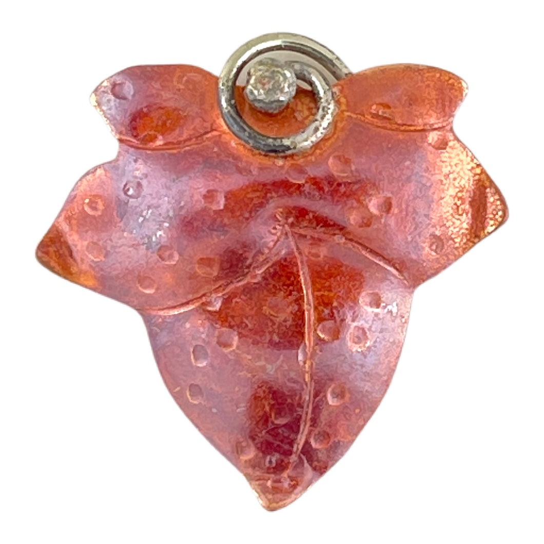 Copper Maple Leaf for Necklace Design
