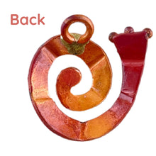 Small Spiral Charm Left Facing