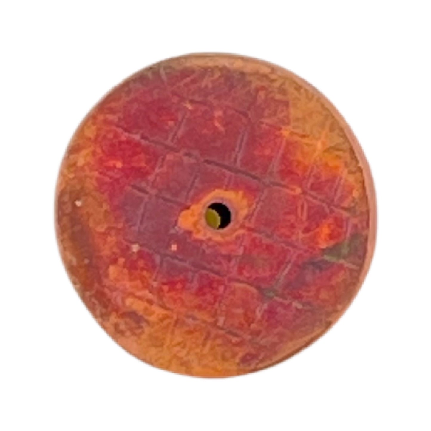 Medium Rustic Copper Barrel Bead