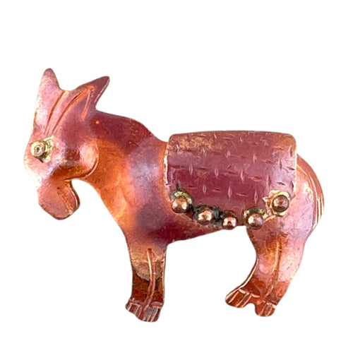 Donkey with a Blanket Pendant