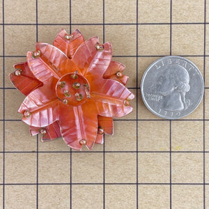 Stamen Filled Flower Pendant