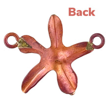 Copper Flower Link for Bracelets, Earrings & Necklaces