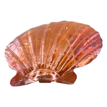 Copper Scallop Shell Pendant for Ocean Jewelry