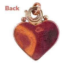 Small Heart Bezel with Spiral Bale Pendant for Necklace or Earrings