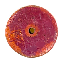 Small Rustic Barrel Bead