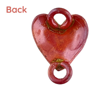Small Heart Link All Copper