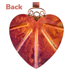 Big Heart Pendant with Rays of Love