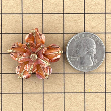 Two Layered Elizabeth Rose Pendant