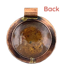 Antiqued Hovering Spaceship Small Pendant