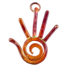 Small Right Hand with Spiral Charm