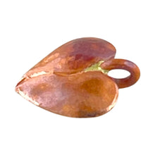 Little Heart Charm with Right Angle Bale