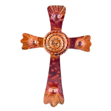 Big Cross with Spiral Pendant