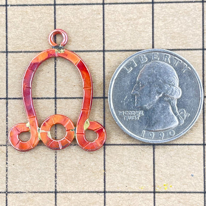 Horseshoe Copper Connector with Three Loops