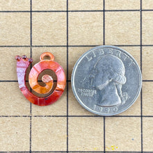 Small Spiral Charm Left Facing