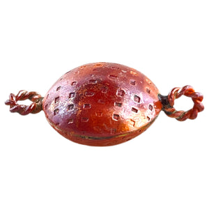 Puffy Round Copper Link
