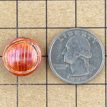 Puffy Copper Round Bead