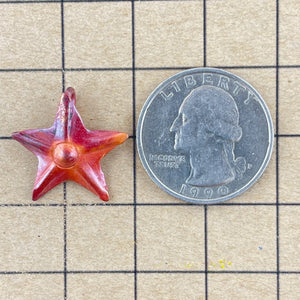 Small Star w/ bale on Back Charm