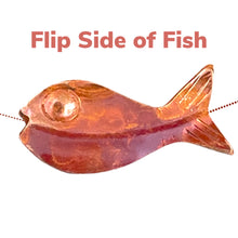 Small Copper Fish Bead