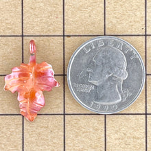 Little Copper Maple Leaf Charm