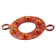 Small Ring with Dots Link