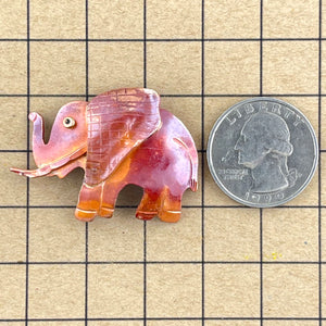 Smaller Elephant Pendant