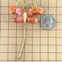 Large Dragonfly Pendant in Copper and Brass – Patricia Healey