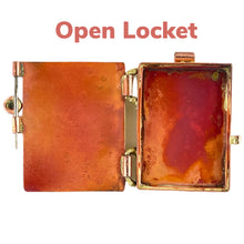 Butterfly Keepsake Locket in Copper and Brass – Patricia Healey