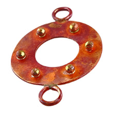 Small Ring with Dots Link