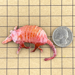 Armadillo Pendant ~ "The Little Armored One" 🧡
