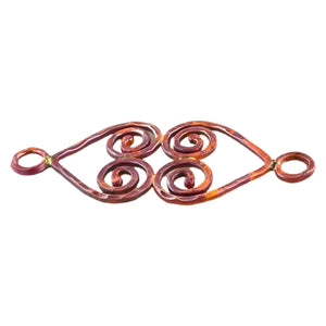 Large Double Heart Link