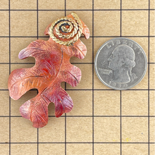 Copper Oak Leaf Pendant