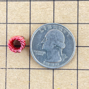 Copper Coil Bead w/4mm Hole