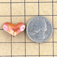 Small Puffy Simple Heart • String Top to Bottom