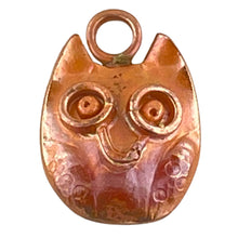 Little Copper Owl Charm