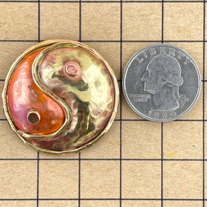 Yin and Yang Symbol Pendant
