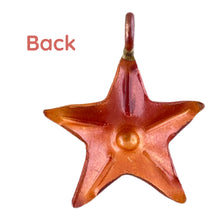 Small Copper Star Charm w/ Bail on Top