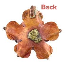 Two Layered Elizabeth Rose Pendant