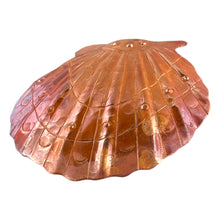 Copper Scallop Shell Pendant for Ocean Jewelry