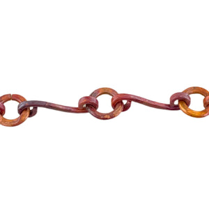 Stretched "S" and Circle Link Chain