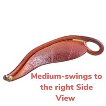 Medium Heart-Shaped Leaf Pendant ~ with Variant Option