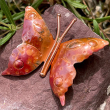 Handmade Copper Butterfly Pendant