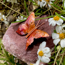 Handmade Copper Butterfly Pendant
